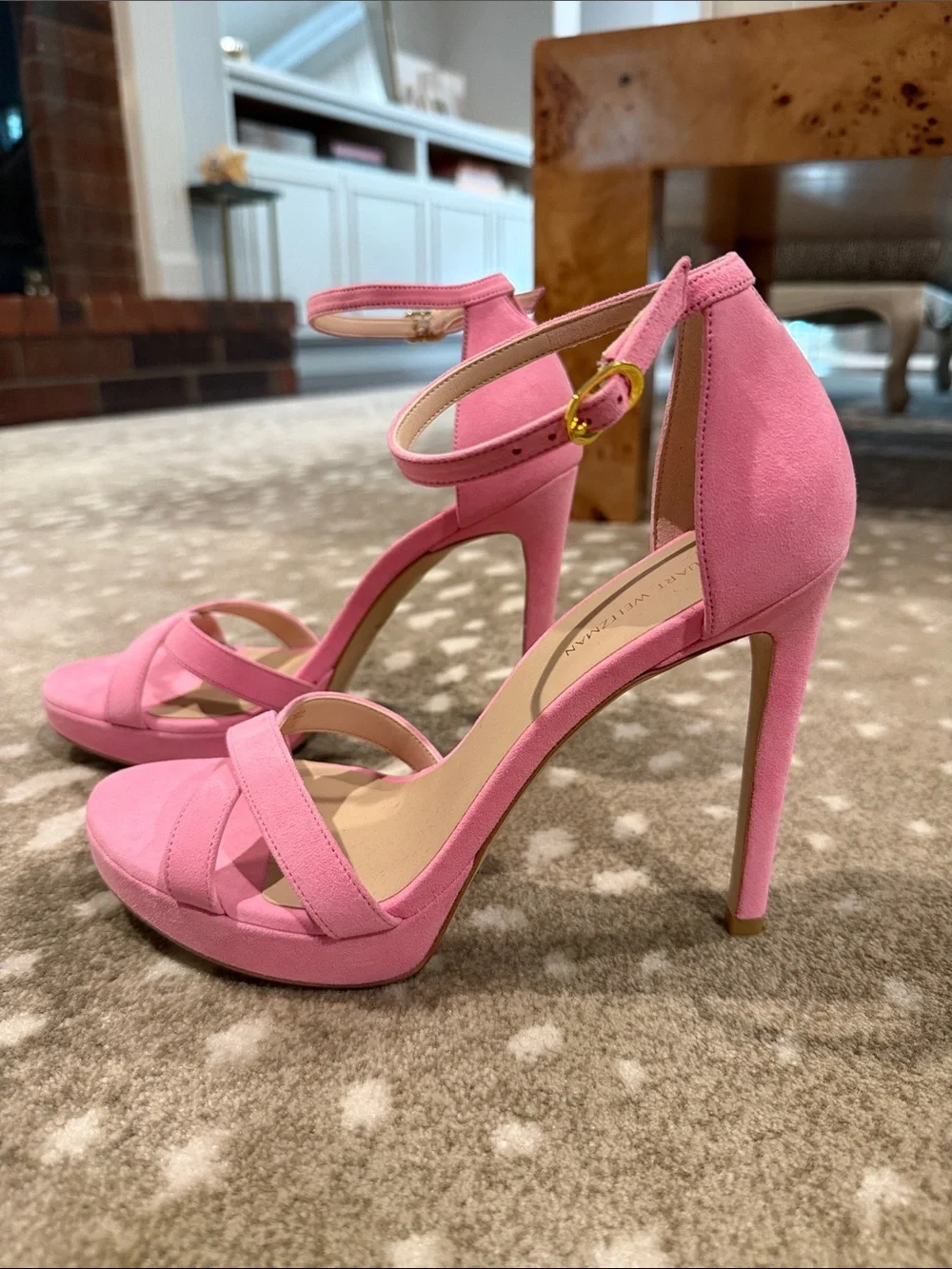Stuart Weitzman elegant pink